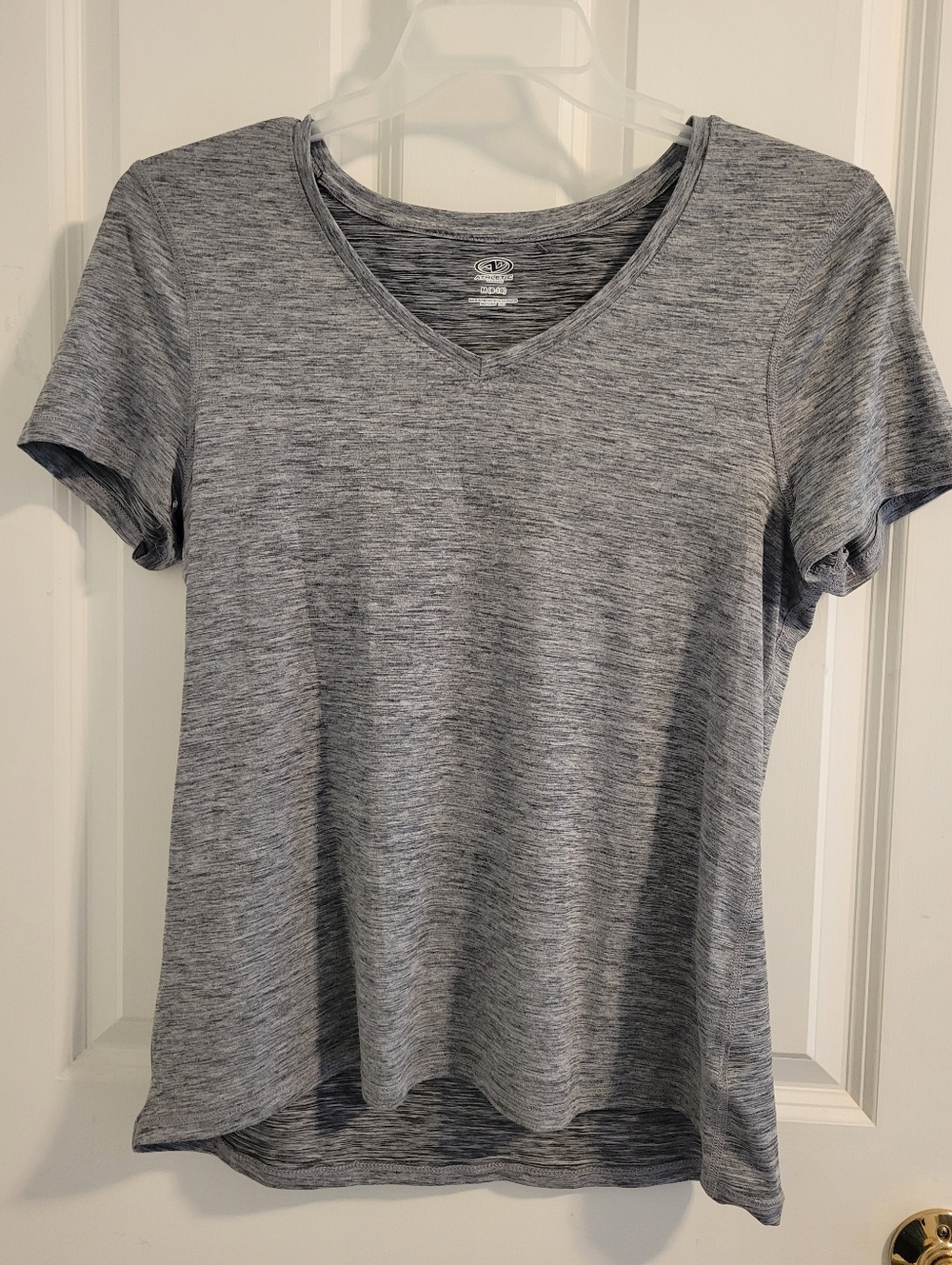 Athletic Works Gray V-Neck Tee